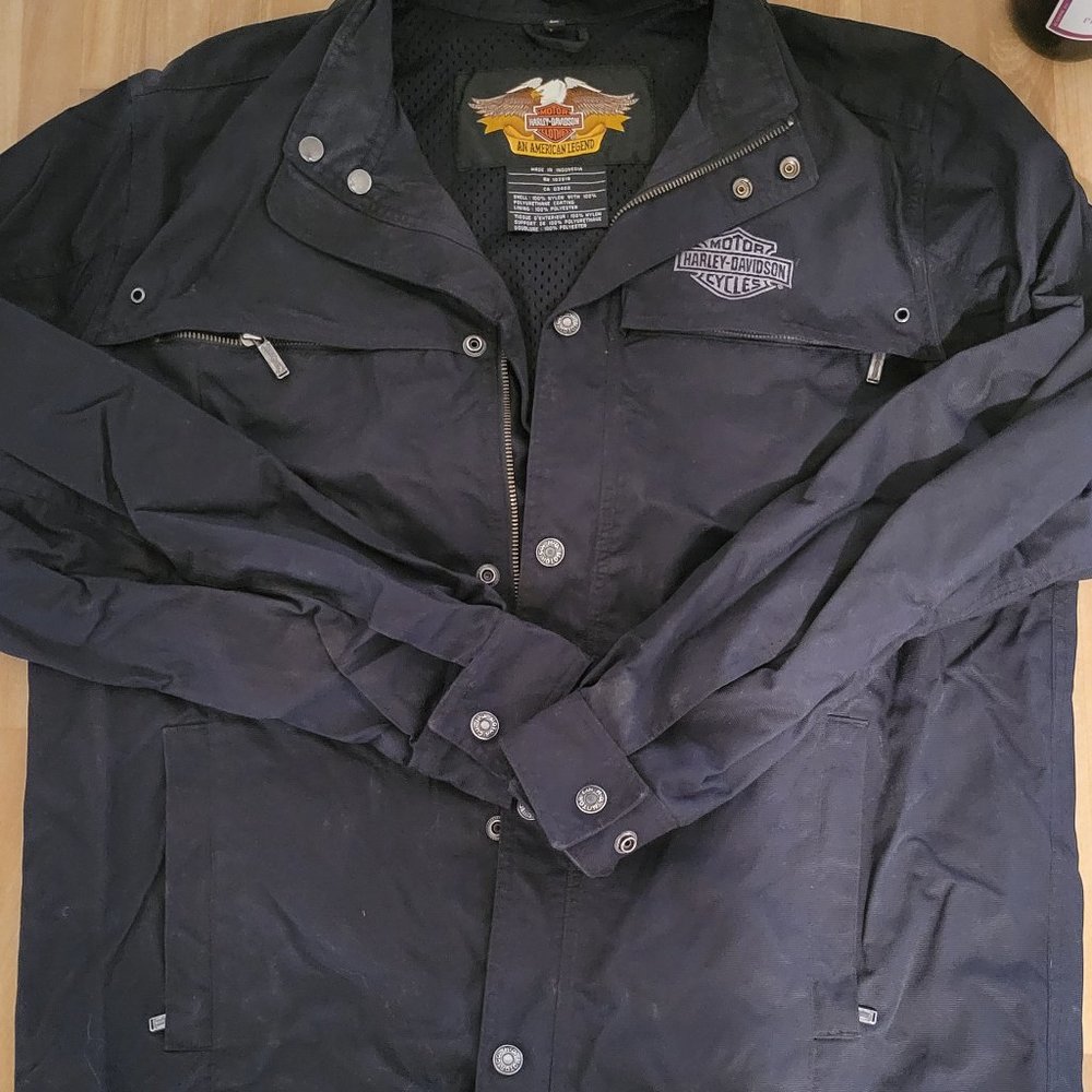 Harley Davidson windbreaker jacket